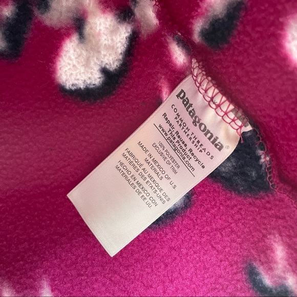 Patagonia Synchilla Snap Fleece Pullover in Mushroom Forest Fall Print - Picture 8 of 8